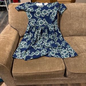 Like New - Navy Floral Women’s Dress